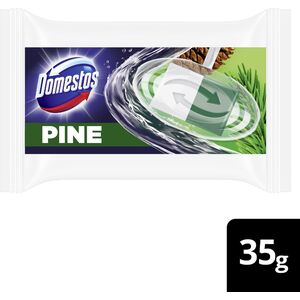 Domestos DOMESTOS Power Pine Kostka zapachowa do WC 3w1 - zapas 35 g