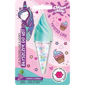 Chlapu Chlap CHLAPU CHLAP Błyszczyk do ust Rożek - sorbet winogronowy 4.5ml