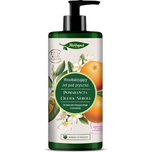 Herbapol HERBAPOL Rewitalizujący Żel pod prysznic - Pomarańcza & Olejek Neroli 740ml