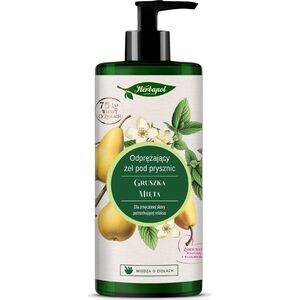 Herbapol HERBAPOL Odprężający Żel pod prysznic - Gruszka & Mięta 740ml