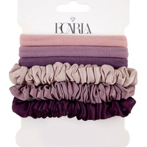 eCarla Zestaw frotek gumek 6w1 na plakietce GUM153FIO