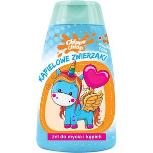 Chlapu Chlap CHLAPU CHLAP Kąpielowe zwierzaki Żel do kąpieli - Melonowy koktajl 74 ml