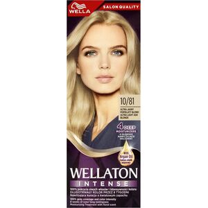 Wella WELLA Wellaton Intense Farba do włosów 10/81 - Ultra Jasny Popielaty Blond 1op.