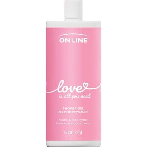 Arganicare ON LINE Emocje Żel pod prysznic Love - piwonia i  woda różana 500 ml