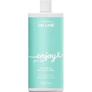 Luksja ON LINE Emocje Żel pod prysznic Enjoy - biała herbata i lotos 500 ml