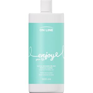 On Line ON LINE Emocje Żel i płyn do kąpieli 2w1 Enjoy 900 ml