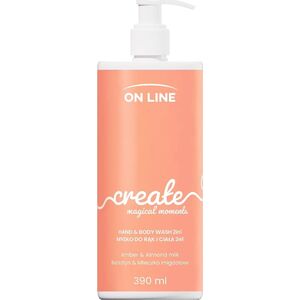 Trefl ON LINE Emocje Mydło do rąk i ciała 2w1 Creat 390 ml