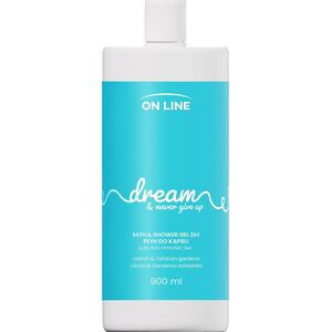 On Line ON LINE Emocje Żel i płyn do kąpieli 2w1 Dream 900 ml