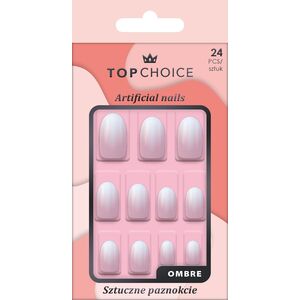 Top Choice TOP CHOICE Sztuczne paznokcie ombre migdałki