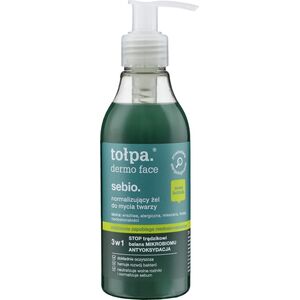 TOLPA TOŁPA Dermo Face Sebio Normalizujący Żel do mycia twarzy 3w1  195 ml