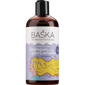 Solverx BAŚKA Prebiotyczny szampon do włosów - maciejkowy 500 ml