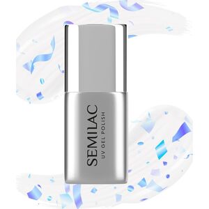 SEMILAC Top do lakierów hybrydowych No Wipe Matte Snow Floe T29 7 ml