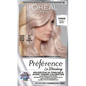LOREAL Preference Le Blonding Toner koloryzujący do włosów blond - Pearly Boost 1op.