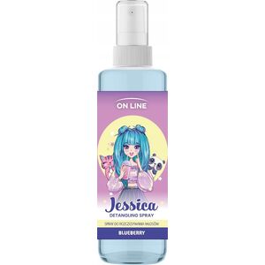 On Line Kids Jessica spray do rozczesywania włosów-blueberry 200ml