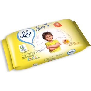 Stella Lula papier toaletowy nawilżany dla dzieci-owoce tropikalne 1 op.-42 szt.