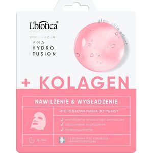 Lbiotica / Biovax L`biotica pga hydr fusion + kolagen hydrożelowa maska do twarzy-nawilżenie i wygładzenie