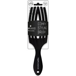 Top Choice Hair accesories szczotka do czesania włosów comfy (64661) 1szt