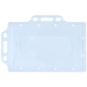 Ταυτότητα Donau 56x90mm PVC 2 υποδοχές διαφανής
