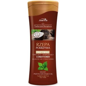 Joanna Tradycyjna Receptura Odżywka do włosów tonizująco-wzmacniająca Rzepa i Pokrzywa 300g