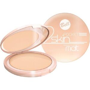 Bell Puder matujący "2 Skin" Pocket nr 041 transparent prasowany 9g