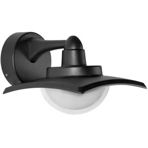 Italux Isola OWL-6950-3K kinkiet lampa ścienna ogrodowa IP54 1x9W LED 3000K biały/czarny