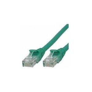 MicroConnect RJ-45/RJ-45 kat.6 10m Zielony (UTP610GBOOTED)
