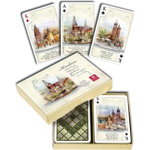 Cartamundi Karty Akwarele - Kraków 2x55 l. (1289000327)