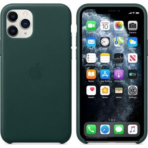 Apple Skórzane etui do iPhone 11 Pro - leśna zieleń-MWYC2ZM/A