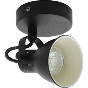 Lampa sufitowa EGLO Spot natynkowy czarny Eglo SERAS 2 98397