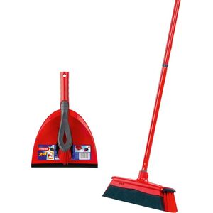 Vileda Vile DuActiva brooms with 2in1 sweeping set