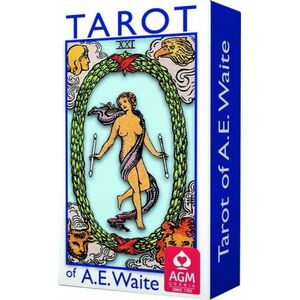Cartamundi Karty Tarot A E Waite Tarot ST Blue E
