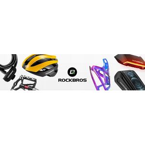 RockBros Gripy rowerowe chwyty z gumy przyczepne śr. 22mm czarne ROCKBROS