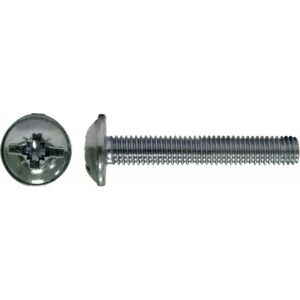 UN WKRĘT OCYNKOWANY ŁEB PODKŁADKOWY DIN 967 6*40MM (1 KG)