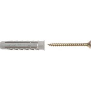 MCFIX DYBEL CZTERODZIELNY ŁEB Z NACIĘCIEM KRZYŻOWYM BXN 6/40MM (2 STO)