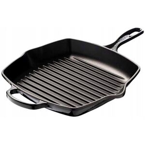 le creuset Le Creuset Signature Square Grill Pan 26cm σατέν μαύρο Schwarz (20183260000422) 14135485 24147237846