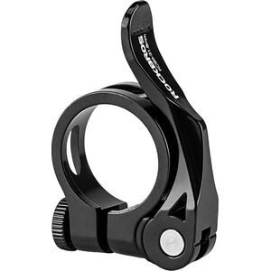 Obejma rowerowa zacisk do sztycy 27.2 i 28.6 mm pod siodełko z szybkozamykaczem - czarna Obejma rowerowa zacisk do sztycy 27.2 i 28.6 mm pod siodełko z szybkozamykaczem - czarna