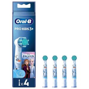 Główka do Szczoteczki do Zębów Oral-B EB10 4 FFS FROZEN II Niebieski/Biały 4 Sztuk