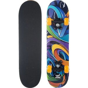 Dziecięca deskorolka drewniana Coolslide Dimsum Y 61 cm ABEC-3