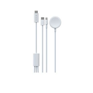 Devia cable EA520 3in1 USB-C - USB-C/Lightning/Apple Watch