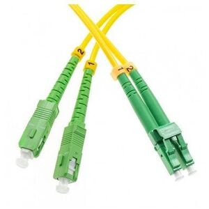 Patchcord SM SC/APC-LC/APC duplex  3m 9/125 3.0mm G652D