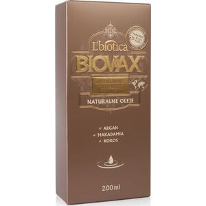 BIOVAX Intensywny szampon regenerujący z arganową macadamia i olejem kokosowym 200ml