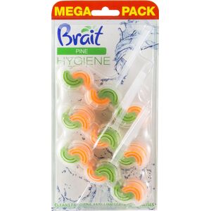 Brait Brait Hygiene & Fresh Kostka toaletowa do WC 2-fazowa Pine 1op.-3x45g