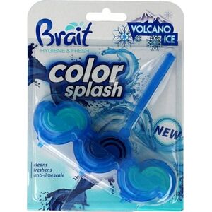 Brait Brait Kostka toaletowa 2-fazowa Color Splash do WC Volcano Ice 45g