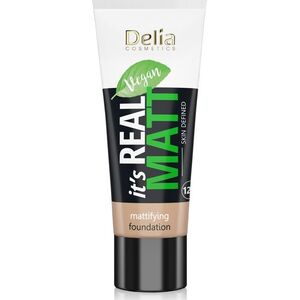 Delia Delia Cosmetics It's Real Matt Podkład matujący odżywczo-nawilżający nr 101 Porcelain 30ml