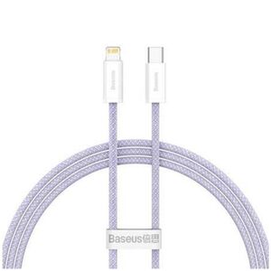 Baseus Καλώδιο USB-C σε Lightning Dynamic 2 Series, 20W, 2m Λιλά (CALD040305) (BASCALD040305) έως 12 άτοκες Δόσεις