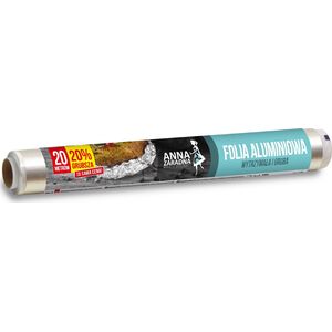 Anna Zaradna ANNA ZARADNA Folia aluminiowa 20% grubsza - 20m  1szt