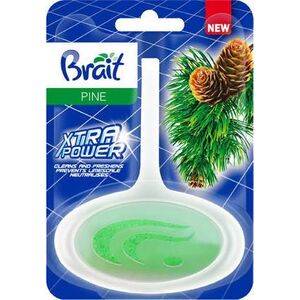 Brait Brait Xtra Power Kostka toaletowa do WC w koszyku -  Pine 40g