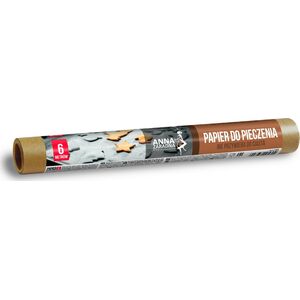 Stella ANNA ZARADNA Papier do pieczenia brązowy 6m rolka - 1 szt.