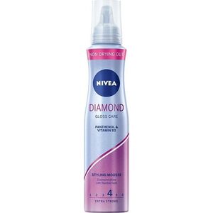 Nivea Hair Styling Diamond Gloss Care Pianka do włosów   150ml