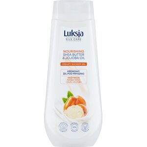 Luksja Luksja Silk Care Kremowy żel pod prysznic odżywcze masło shea i olej jojoba 500 ml